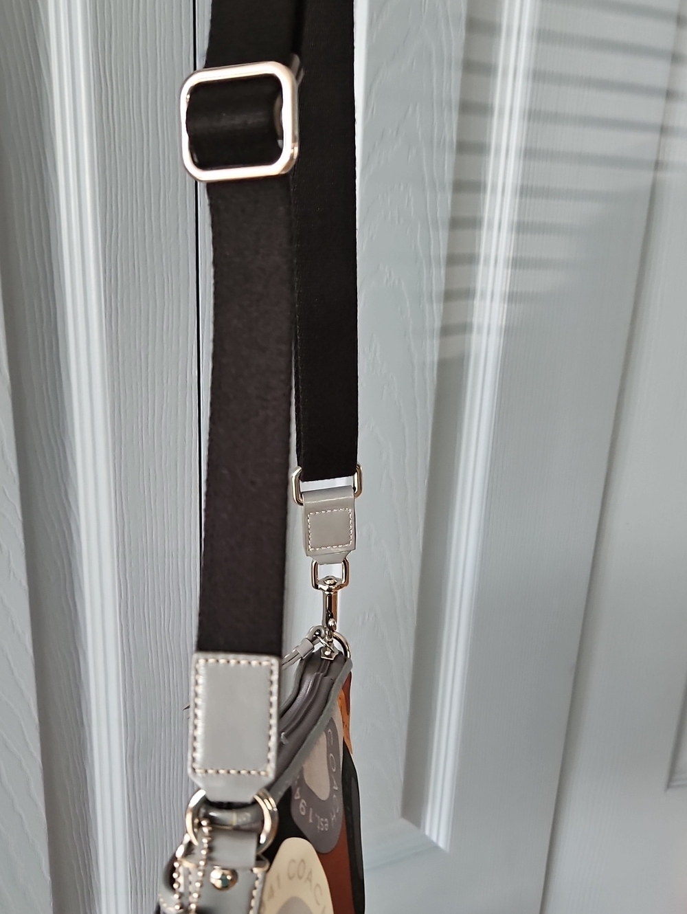 🧡 BIG SALE Coach "Est. 1941" Signature Circular Logo Crossbody Never Used - Picture 5 of 16